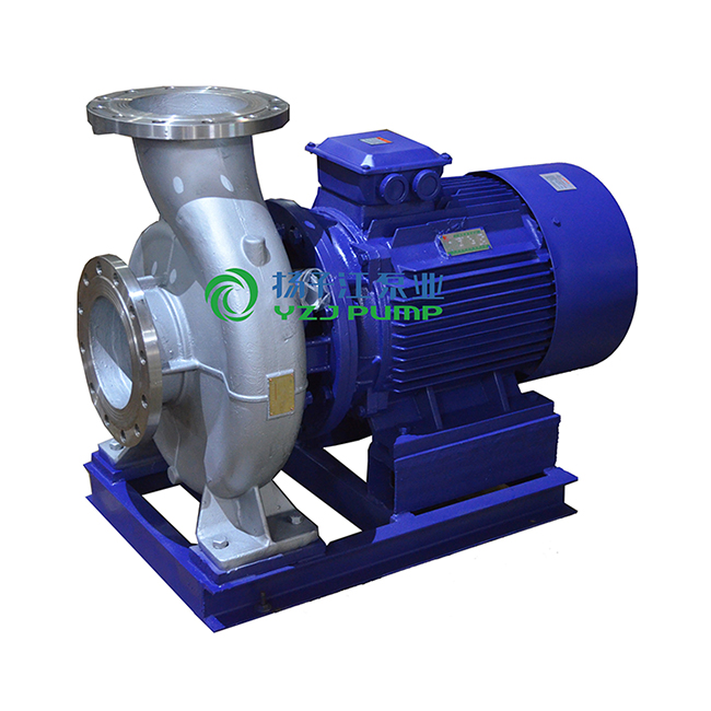 ISWH型臥式單級不銹鋼管道離心泵